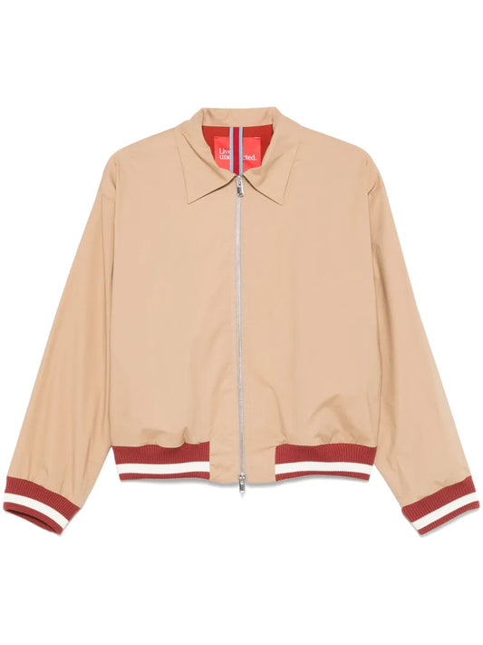 Stripe-Trim Jacket