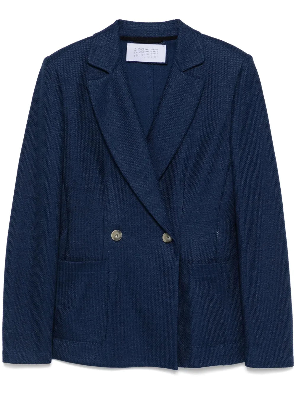 Honeycomb-Knit Blazer