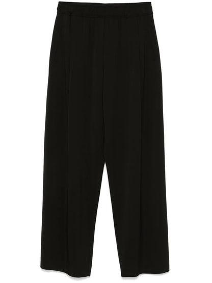 Elasticated-Waist Trousers