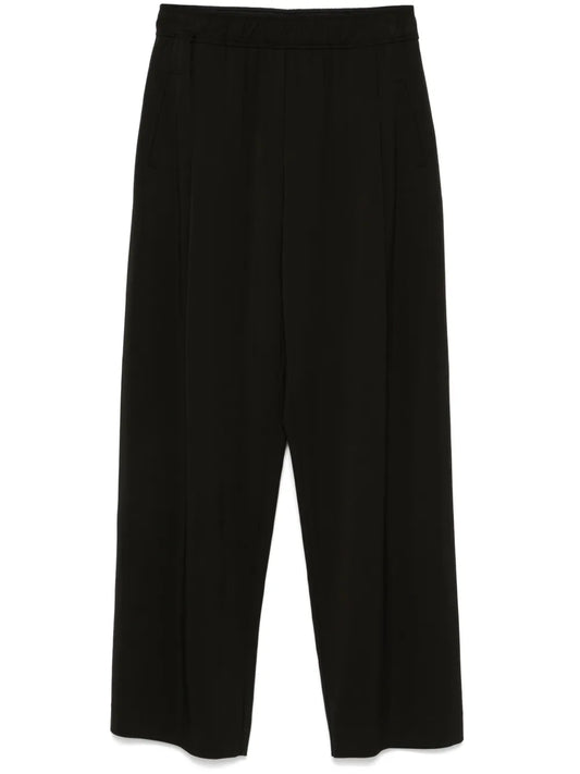 Elasticated-Waist Trousers