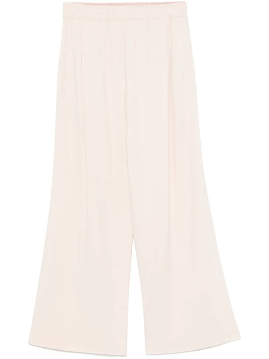 Elasticated-Waist Trousers