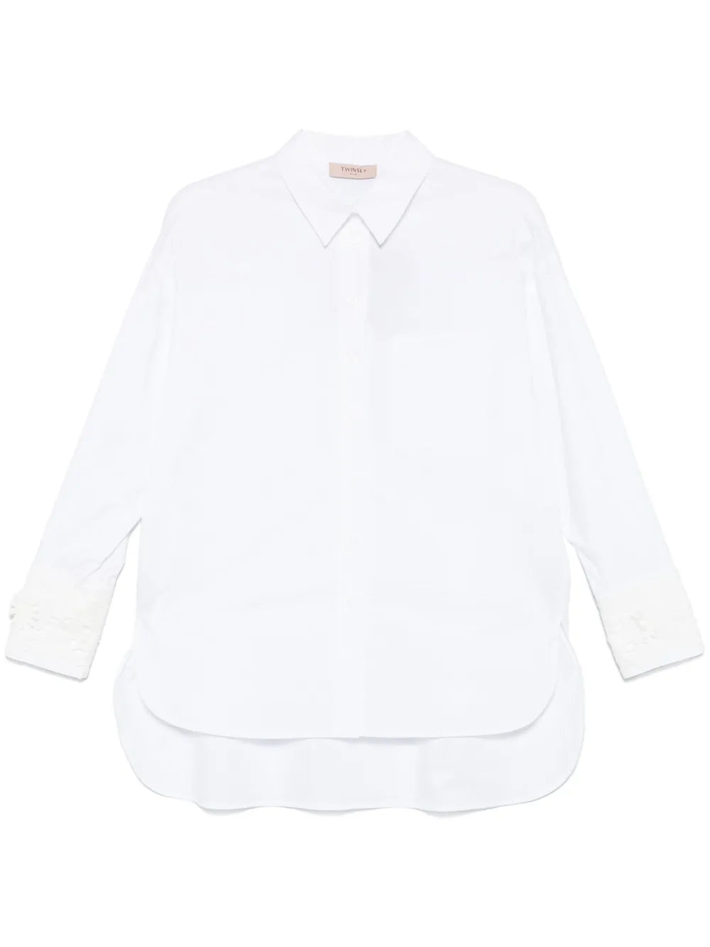 Lace-Appliqué Shirt