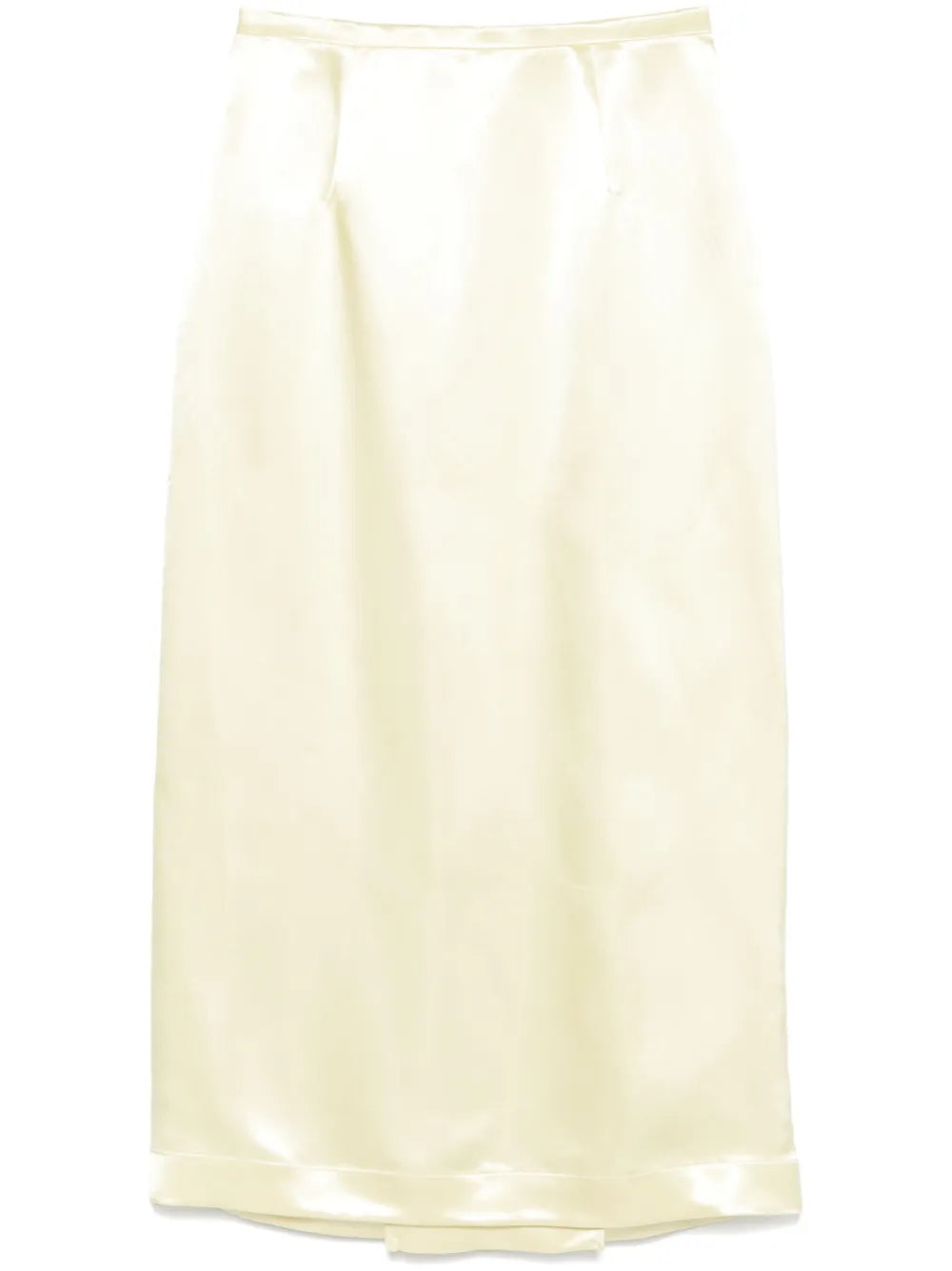 Satined Midi Skirt
