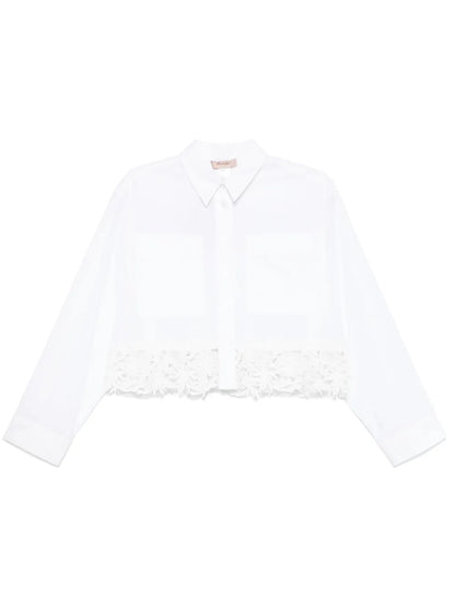 Poplin Lace Shirt