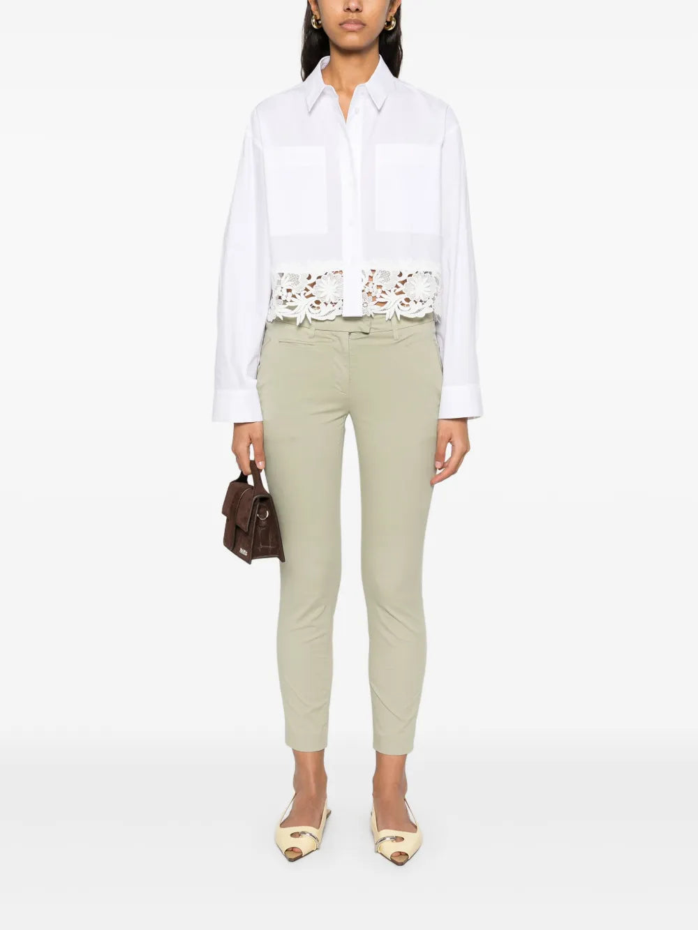 Poplin Lace Shirt