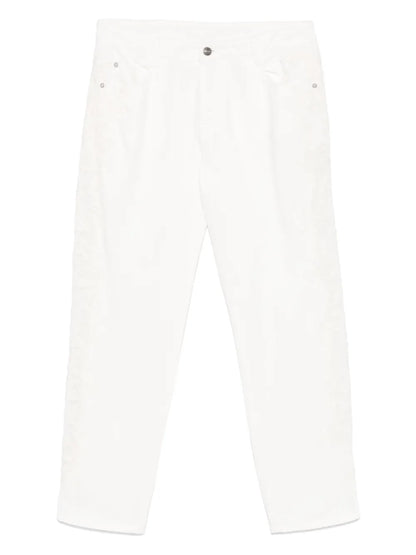 Lace-Detail Jeans