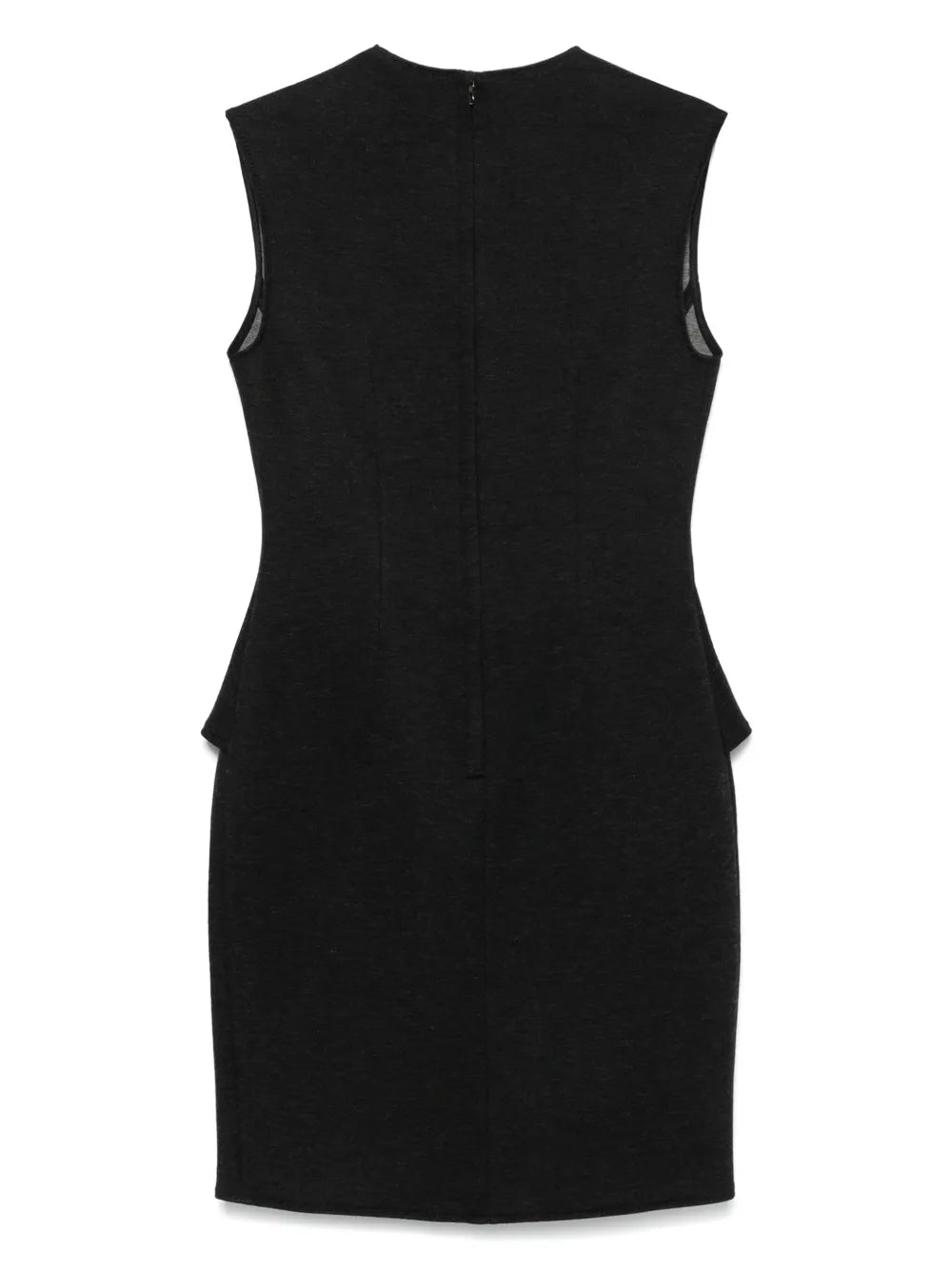 Peplum-Waist Mini Dress