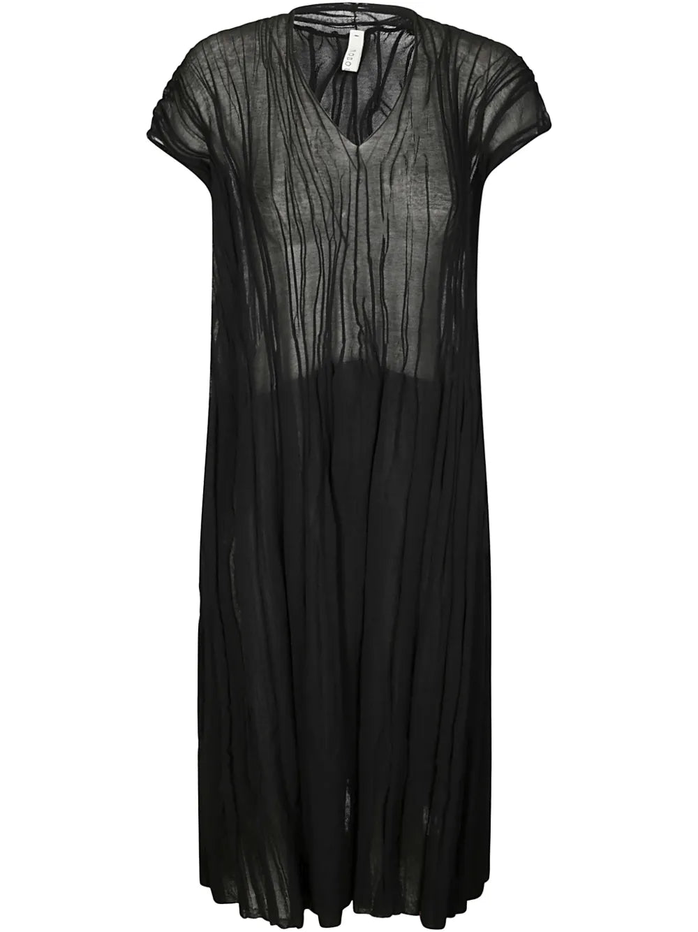 Pleated Midi Dress