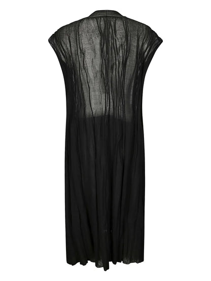 Pleated Midi Dress
