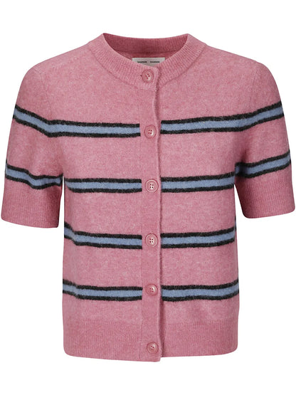 Sanoura Striped Cardigan
