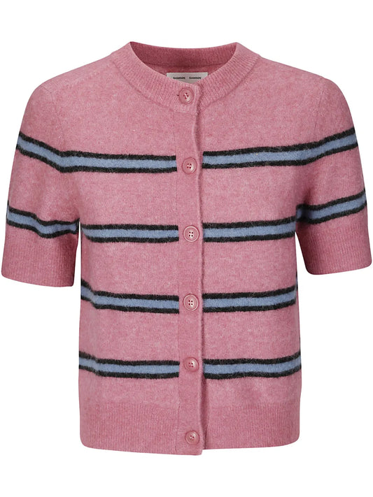 Sanoura Striped Cardigan