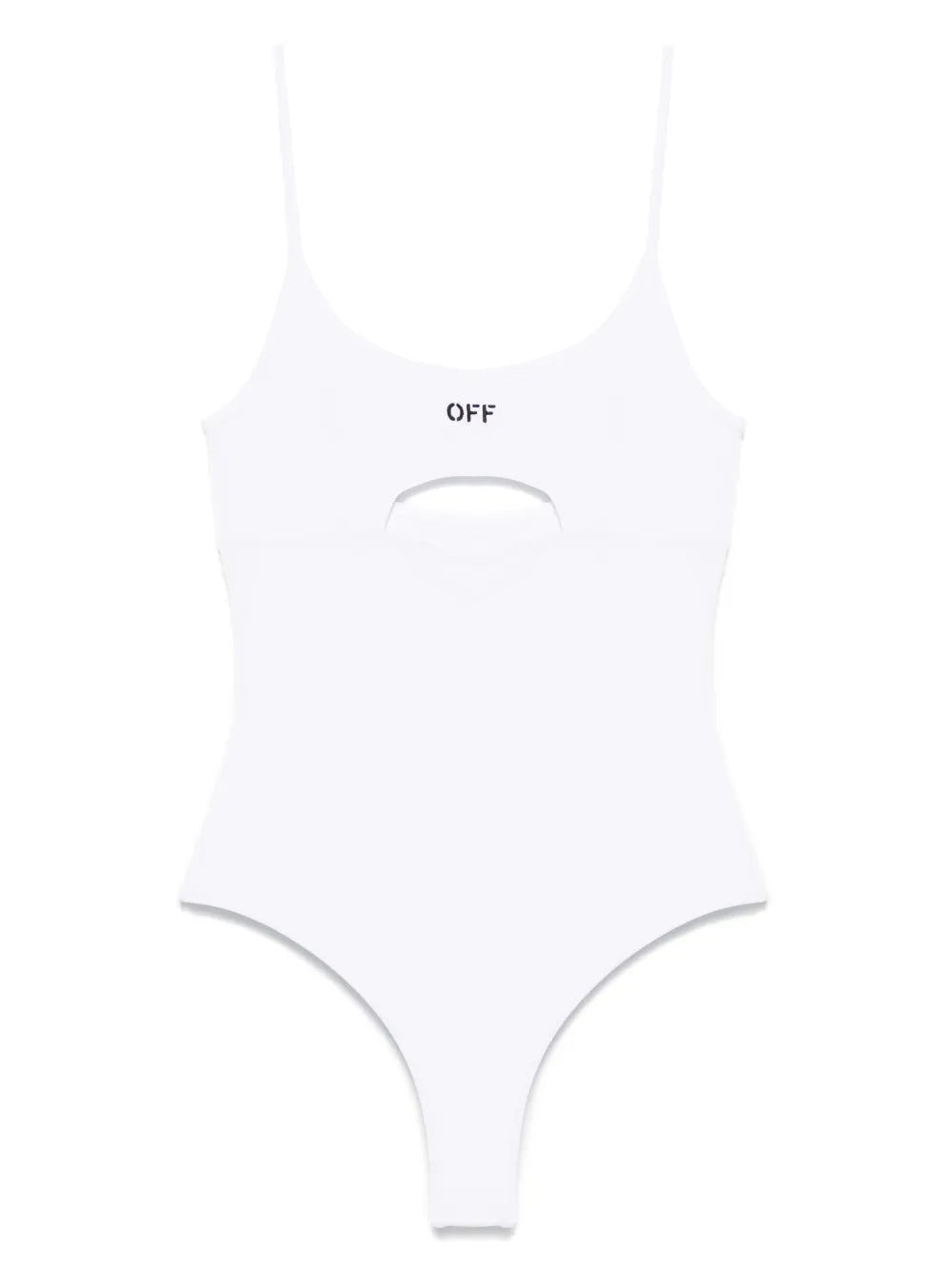 Fine-Ribbed Swimsuit