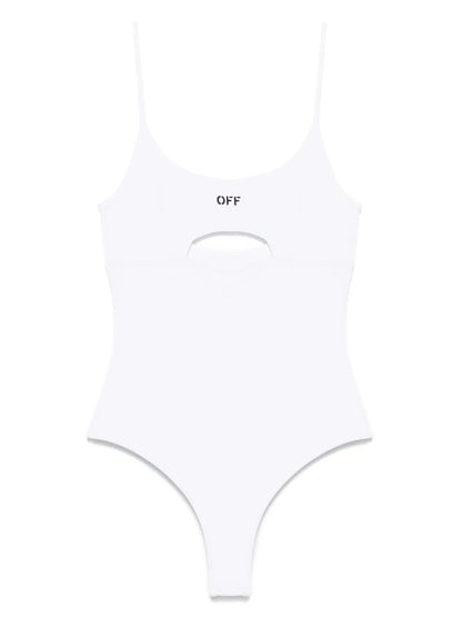 Fine-Ribbed Swimsuit