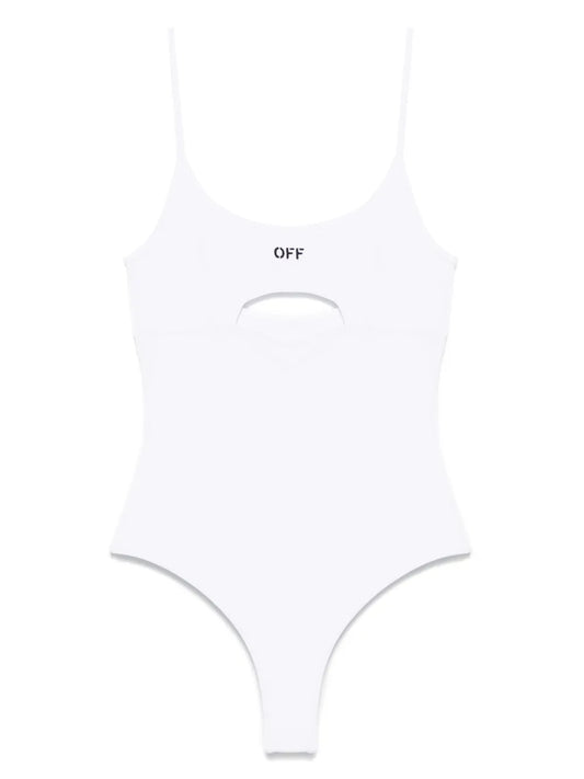 Fine-Ribbed Swimsuit