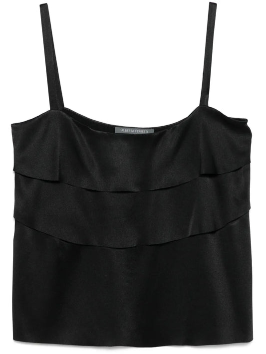 Ruffle-Detail Top