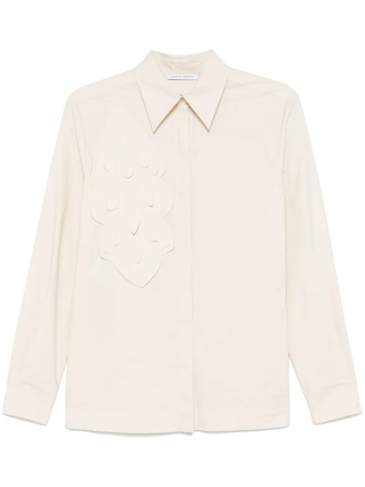 Laser Cut-Detail Shirt