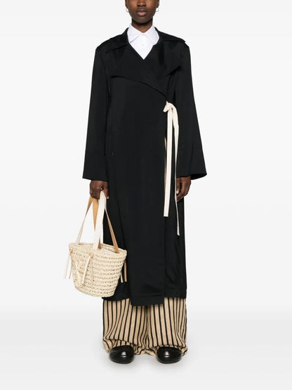Satin Trench Coat