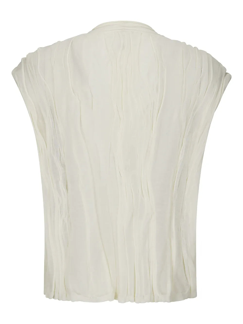 Pleated Vest