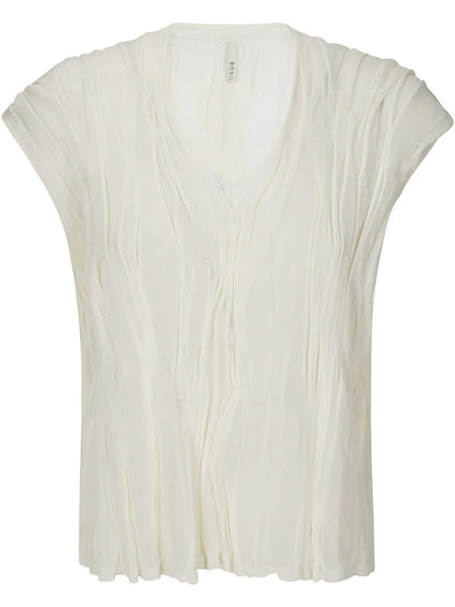 Pleated Vest