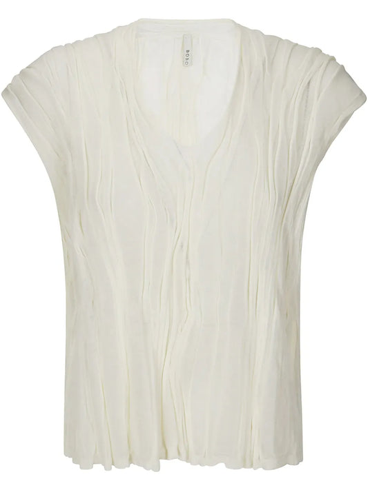 Pleated Vest