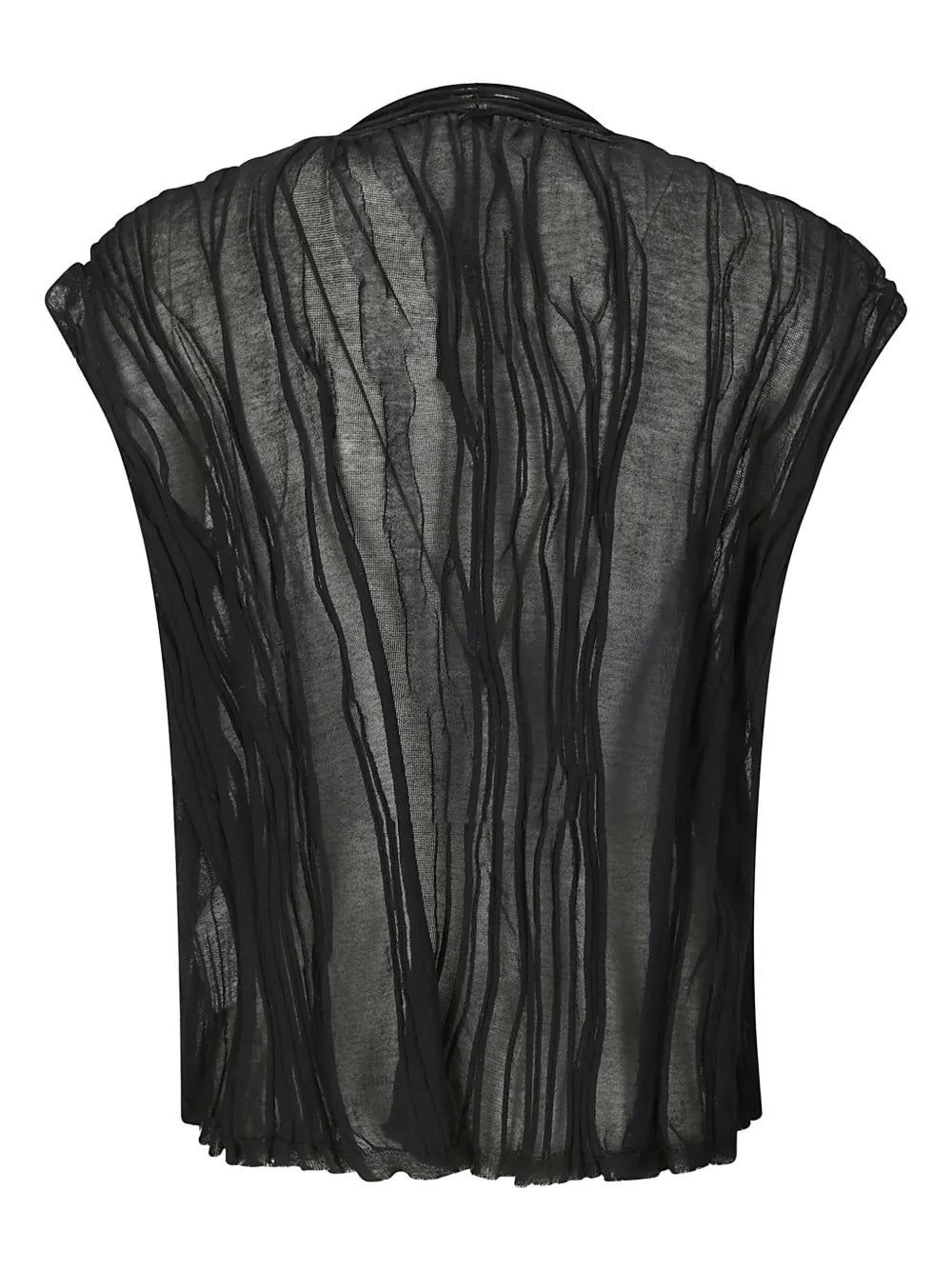Pleated Vest
