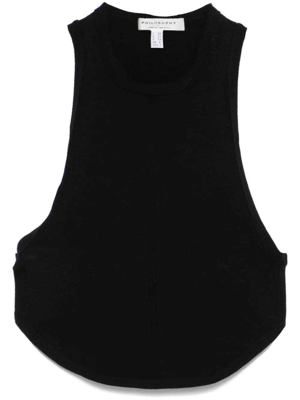 Open-Back Crop Top