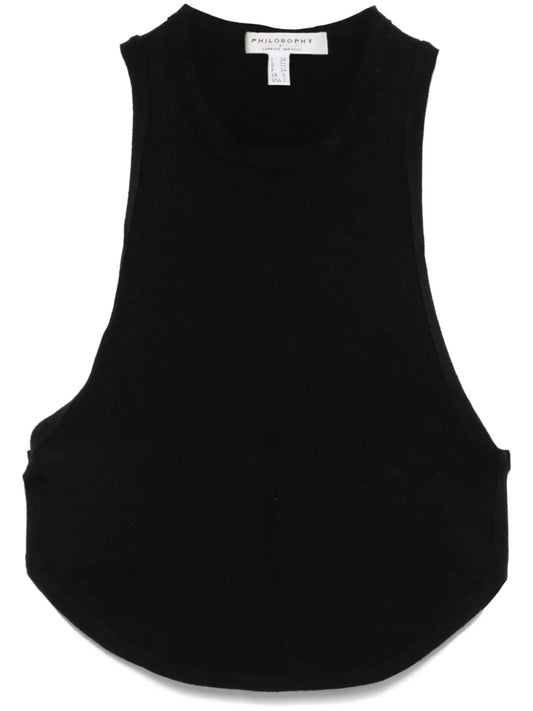 Open-Back Crop Top