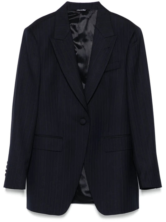 Pinstriped Blazer