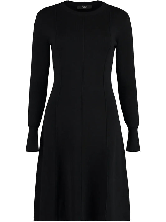 Long-Sleeve Midi Dress