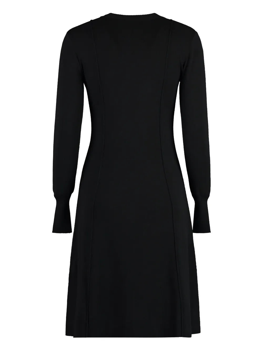 Long-Sleeve Midi Dress