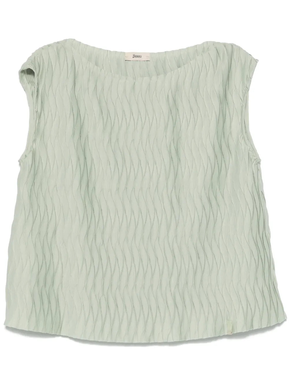Wrinkled-Effect Top