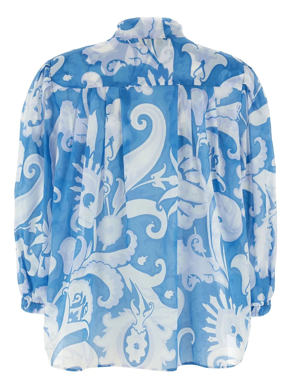Paisley-Print Blouse