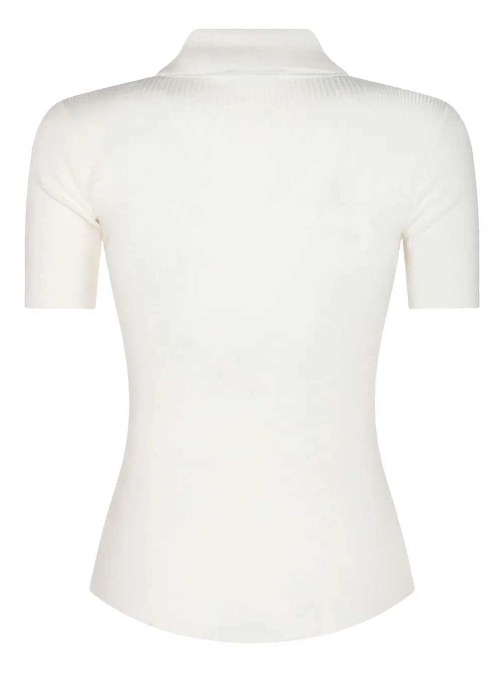 Ribbed Polo Top