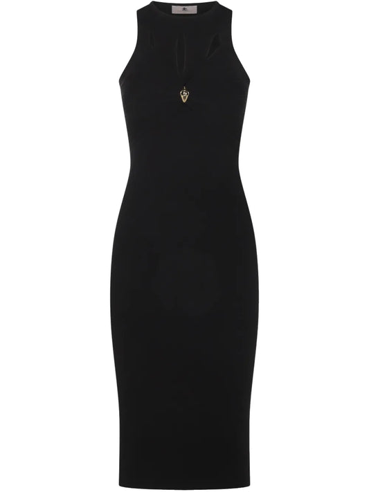 Cut-Out Midi Dress