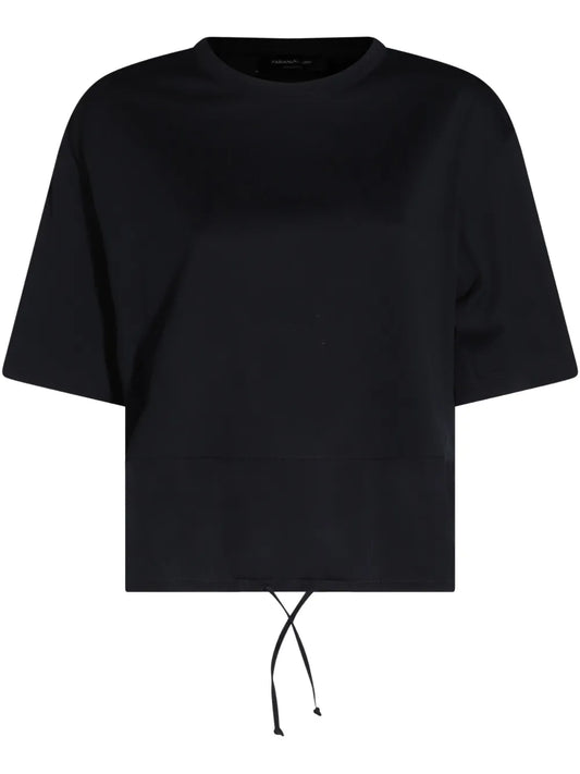 Drawstring Hem T-Shirt