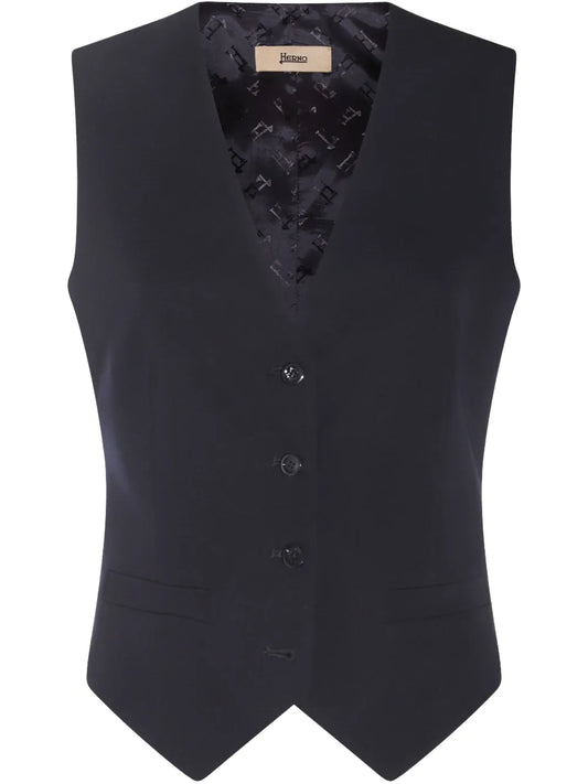 Logo-Jacquard Waistcoat