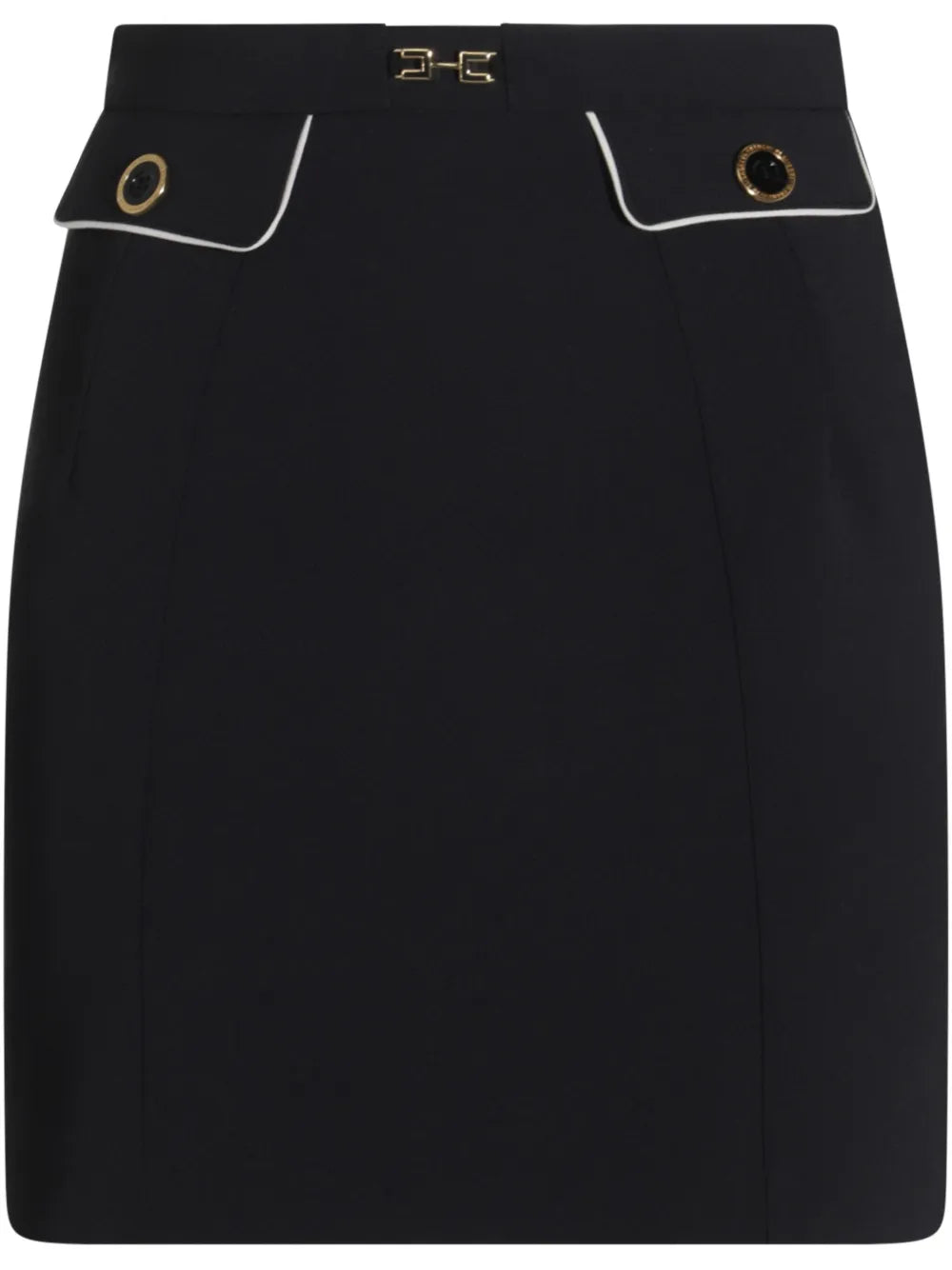 Logo-Plaque Skirt