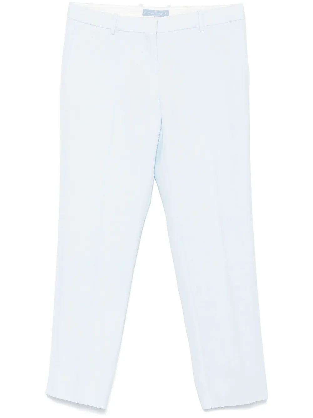 Pressed-Crease Tapered Trousers