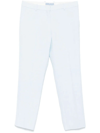 Pressed-Crease Tapered Trousers