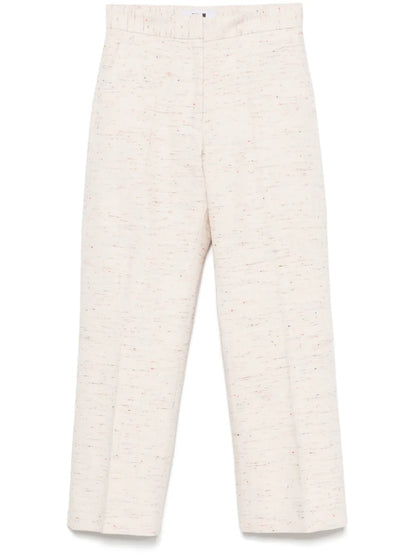 Speckle-Weave Trousers
