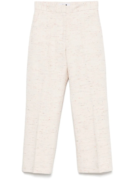 Speckle-Weave Trousers