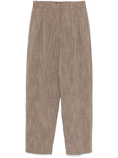 Double-Pleated Trousers