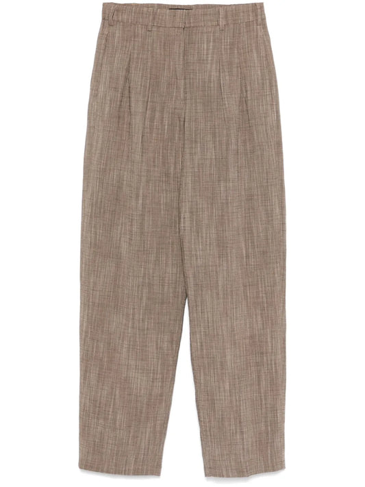Double-Pleated Trousers