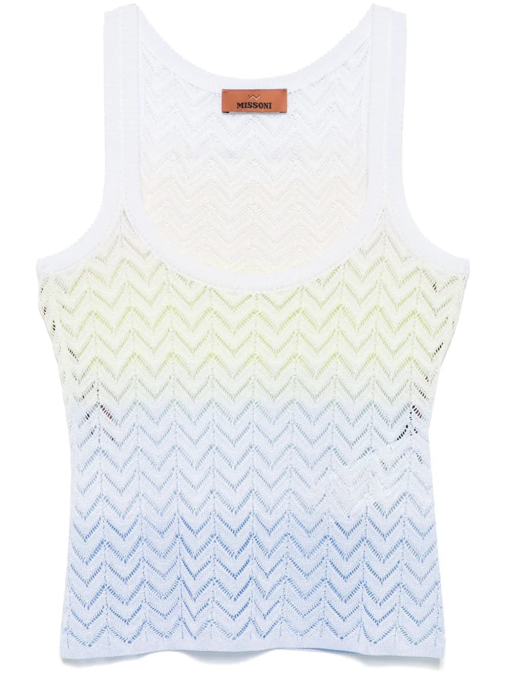 Chevron-Pattern Tank Top