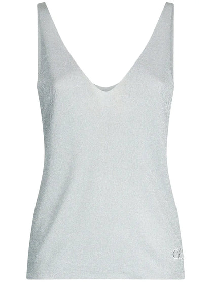 V-Neck Sleeveless Top