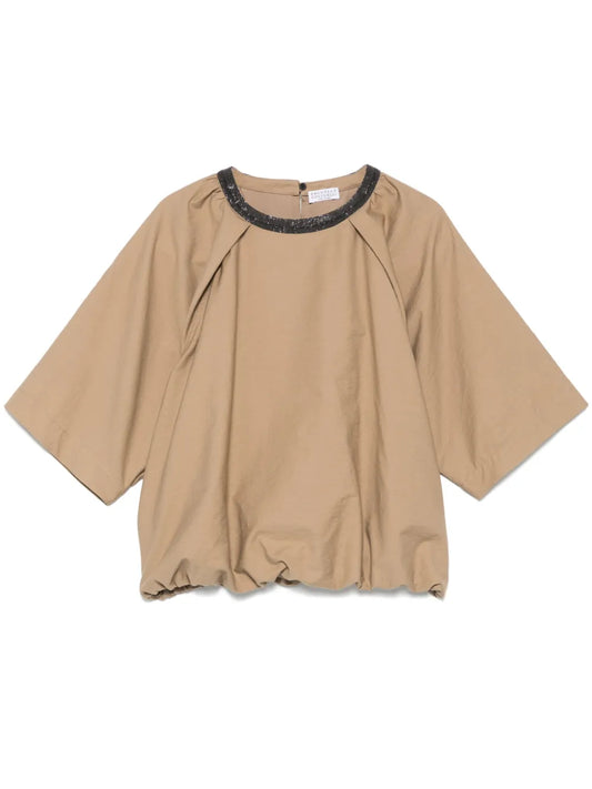 Monili Chain-Detail Blouse