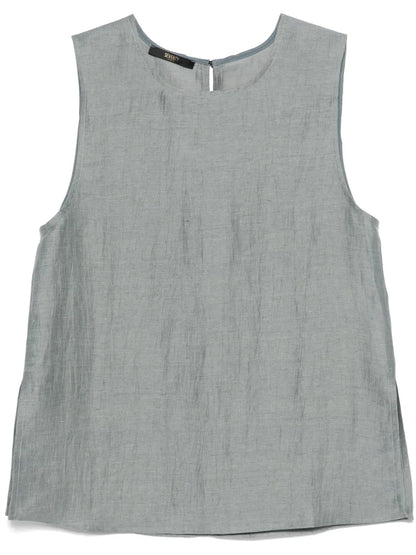 Sleeveless Crewneck Top