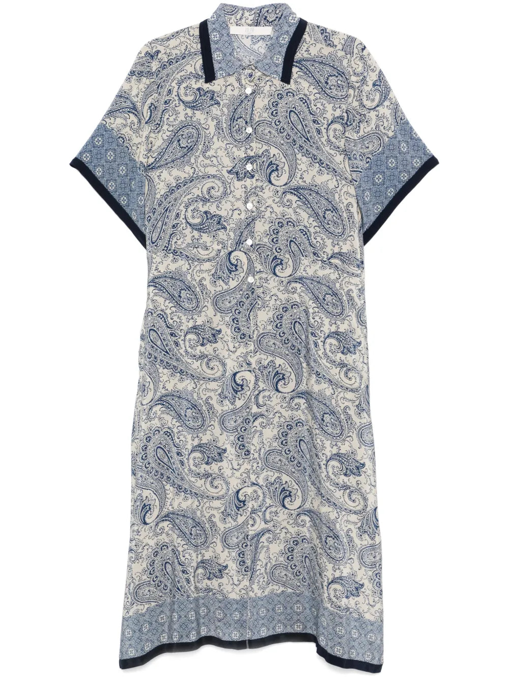 Printed Shirt Dress