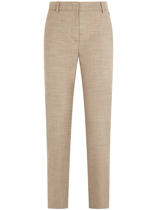High-Rise Tailored Trousers