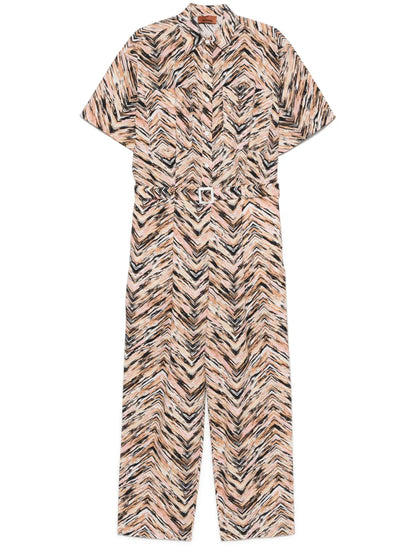 Striped Jumpsuit